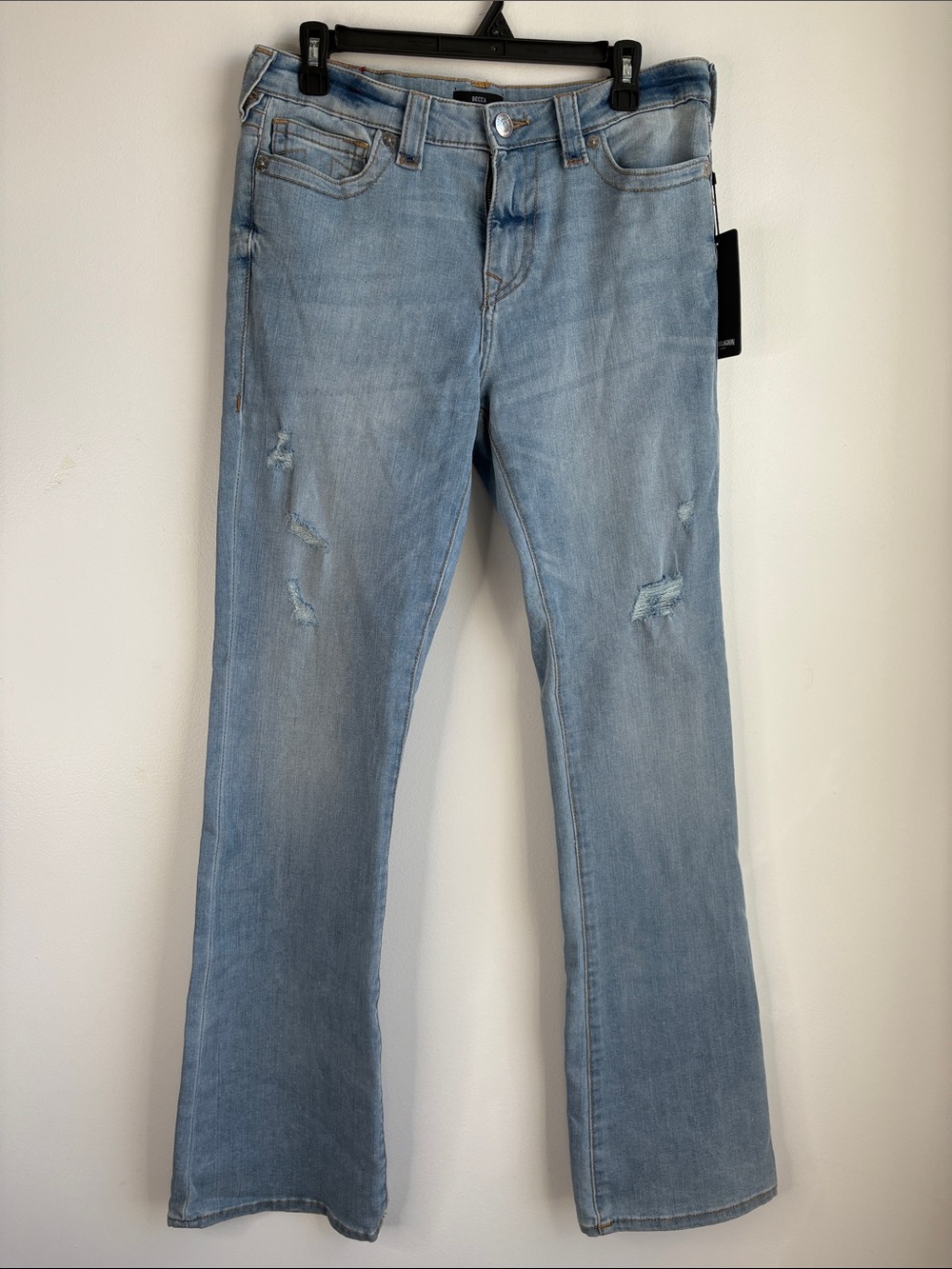True Religion Tall BECCA Light Blue Mid rise bootcut Jeans
